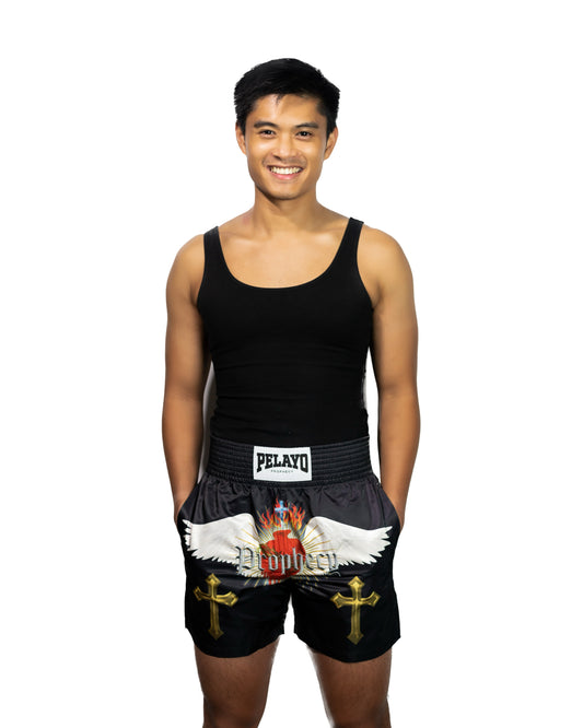 Boxing Shorts with Pockets (S)