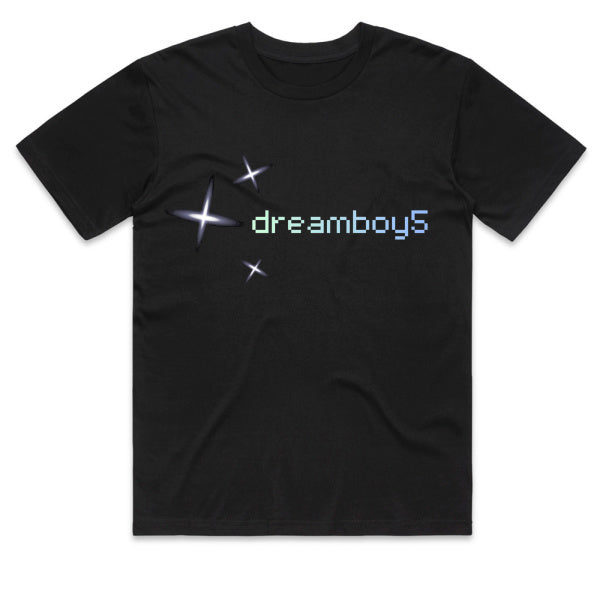 DREAMBOY5 Logo Black T-shirt